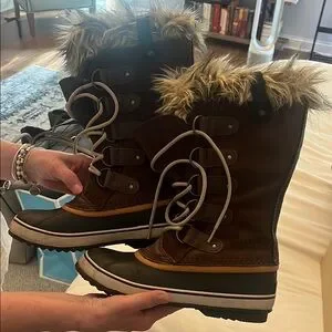 Sorel | Shoes | Sorel Brown And Black Rain Snow Boots With 
